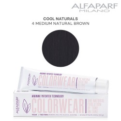 AlfaParf Color Wear hair color Cool Naturals 4 Medium Natural Brown 60ml