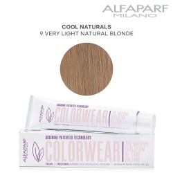 AlfaParf Color Wear hair color Cool Naturals 9 Very Light Natural Blonde 60ml