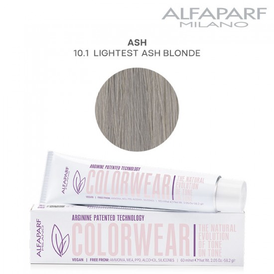 AlfaParf Color Wear hair color Ash 10.1 Lightest Ash Blonde 60ml