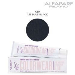AlfaParf Color Wear hair color Ash 1.11 Blue Black 60ml