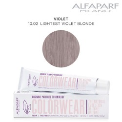 AlfaParf Color Wear hair color Violet 10.02 Lightest Violet Blonde 60ml