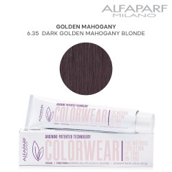 AlfaParf Color Wear hair color Golden Mahogany 6.35 Dark Golden Mahogany Blonde 60ml