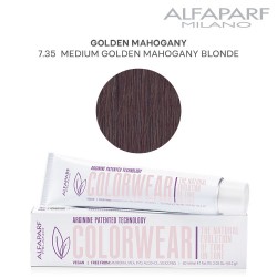 AlfaParf Color Wear hair color Golden Mahogany 7.35 Medium Golden Mahogany Blonde 60ml