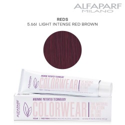 AlfaParf Color Wear hair color Reds 5.66i Light Intense Red Brown 60ml