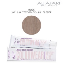 AlfaParf Color Wear hair color Beige 10.31 Lightest Golden Ash Blonde 60ml
