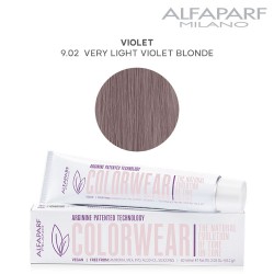 AlfaParf Color Wear hair color Violet 9.02 Very Light Violet Blonde 60ml