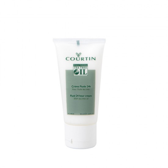 Courtin Fluid 24 hour cream with tea tree oil 50ml