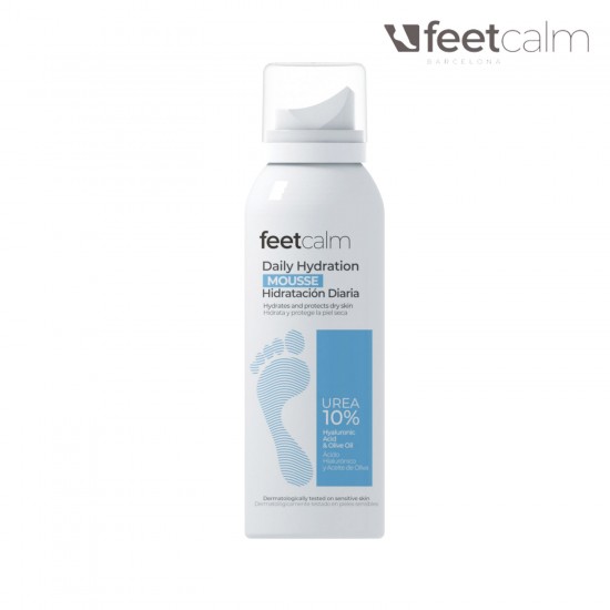 FeetCalm Daily Hydration Mousse Urea 10% 75ml