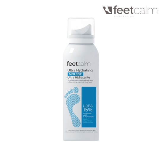 FeetCalm Ultra Hydrating Mousse Urea 15% 75ml