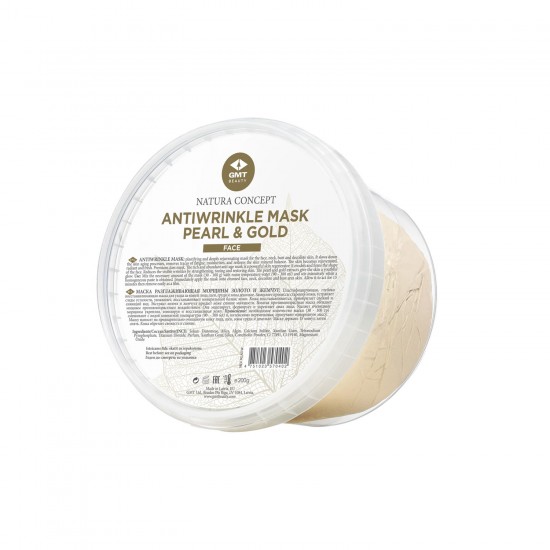 GMT Natura Concept Face Antiwrinkle Mask Pearl and Gold 200g