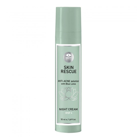 GMT Skin Rescue Anti-Acne Step 4 Night Cream with Blue Lotos 50ml GMT Skin Rescue Anti-Acne Step 4 Night Cream with Blue Lotos 50ml