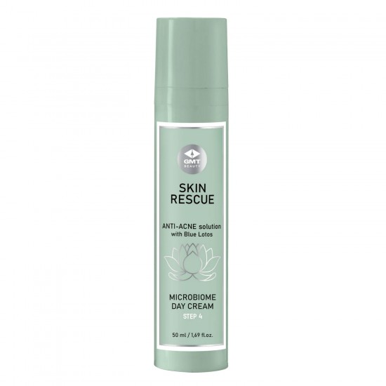 GMT Skin Rescue Anti-Acne Step 4 Microbiome Day Cream with Blue Lotos 50ml GMT Skin Rescue Anti-Acne Step 4 Microbiome Day Cream with Blue Lotos 50ml