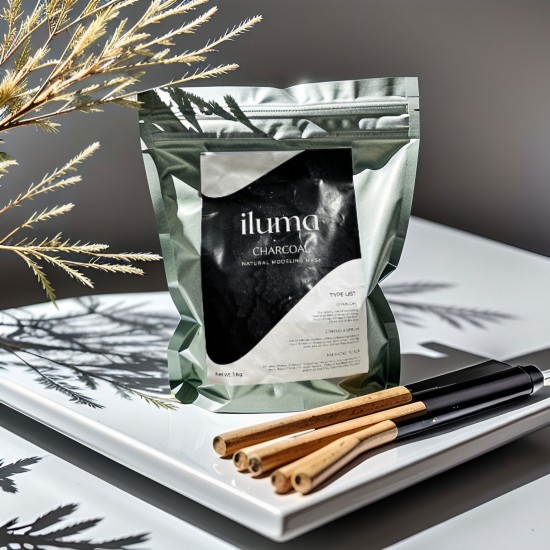 Iluma Charcoal natural modelling mask 1kg