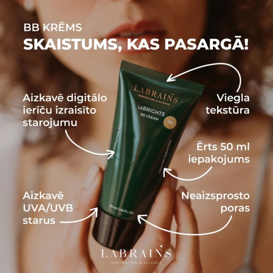 Labrains BB Cream light with warm undertone 50ml