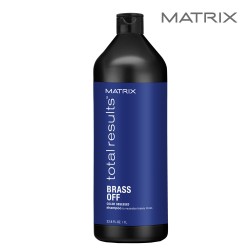 Matrix Total Results Brass Off shampoo to neutralize brassy tones 1L