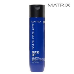 Matrix Total Results Brass Off shampoo to neutralize brassy tones 300ml