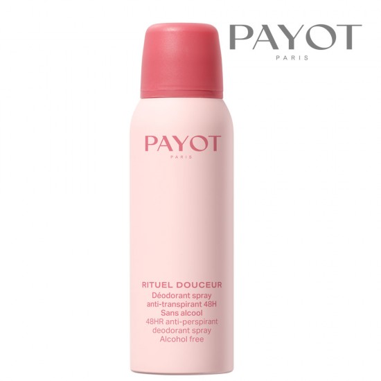 Payot 48-Hr Anti-Perspirant deodorant spray alcohol-free 125ml