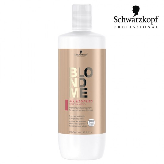 Schwarzkopf Pro BlondMe All Blondes Rich Shampoo 1L