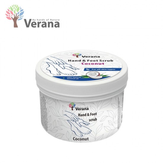 Verana scrub for hands and feet Coconut 800g