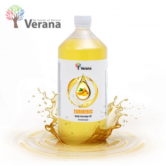 Verana body massage oil Turmeric 1L