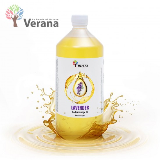 Verana body massage oil Lavender 1L