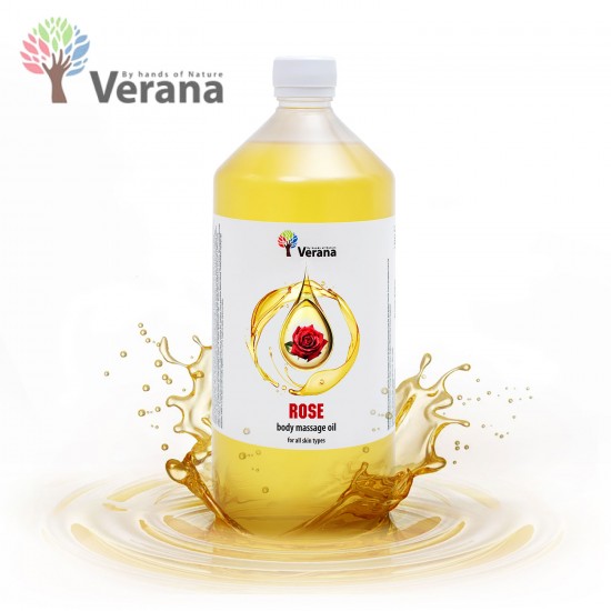 Verana body massage oil Rose 1L