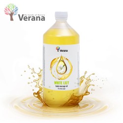 Verana body massage oil White Lily 1L