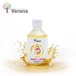 Verana body massage oil Orchid and Lotus 250ml
