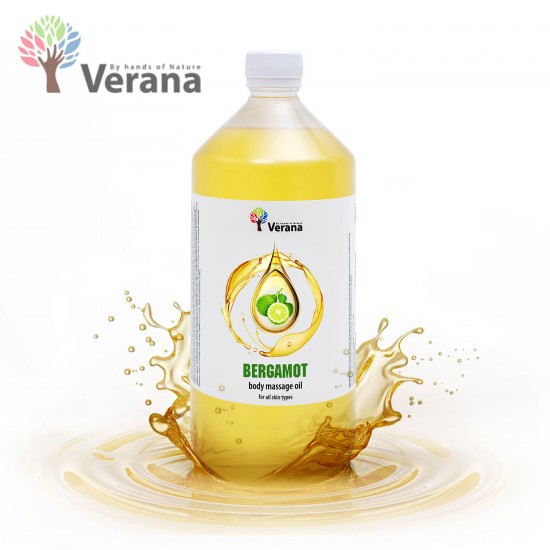 Verana body massage oil Bergamot 1L