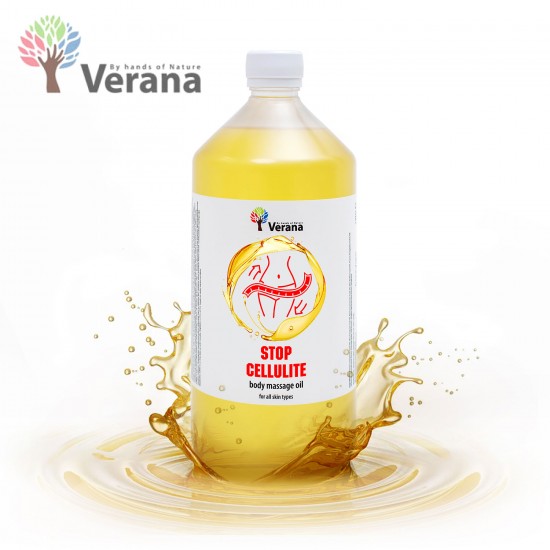 Verana body massage oil Stop-Cellulite 1L