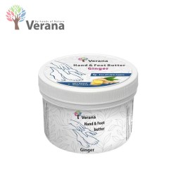 Verana hand and foot butter Ginger 450g