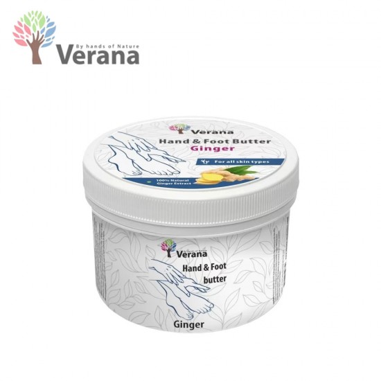 Verana hand and foot butter Ginger 450g