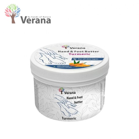 Verana hand and foot butter Turmeric 450g