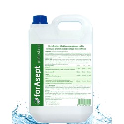 forAsept Professional disinfectant for surfaces and objects concentrate 5L