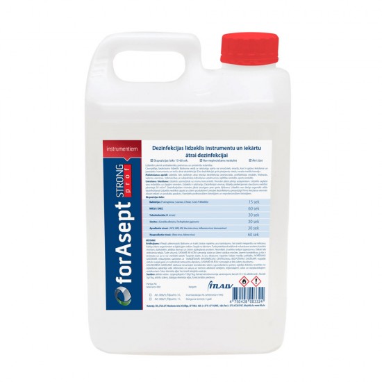 forAsept Strong Prof instrument disinfectant 5L