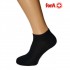 Vīriešu zeķes 8B4M melnas 39-42 izmērs sporta īsas ar pretsēnīšu iedarbību