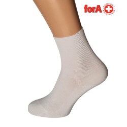 Sieviešu zeķes 9S34M baltas 35-38 izmērs medicīniskās bez gumijas