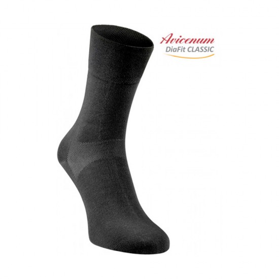 Vīriešu zeķes AV34M melnas 36-39 izmērs pacientiem ar cukura diabētu