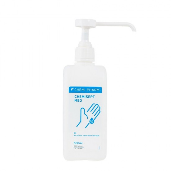 Chemi-Pharm Chemisept Med alcoholic hand disinfectant 500ml