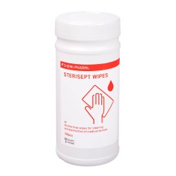 Chemi-Pharm Sterisept Wipes alcohol-free wipes for cleaning and disinfection of medical devices 120pcs
