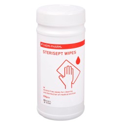 Chemi-Pharm Sterisept Wipes alcohol-free wipes for cleaning and disinfection of medical devices 200pcs