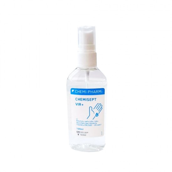 Chemi-Pharm Chemisept VIR+ alcoholic hand disinfectant 100ml