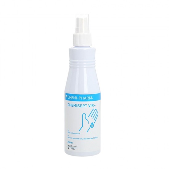 Chemi-Pharm Chemisept VIR+ alcoholic hand disinfectant 250ml