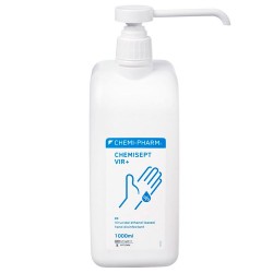 Chemi-Pharm Chemisept VIR+ virucidal ethanol-based hand disinfectant 1L