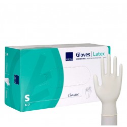 Latex Gloves Abena Powder-free S 100pcs.