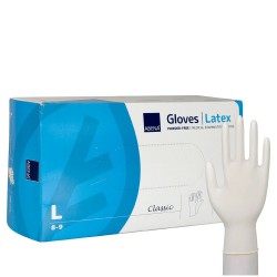 Latex Gloves Abena Powder-free L 100pcs.