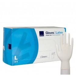 Latex Gloves Abena Powder-free L 100pcs.