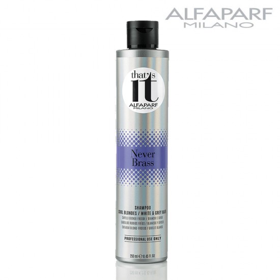 AlfaParf Thats It Never Brass neutralizing shampoo 250ml