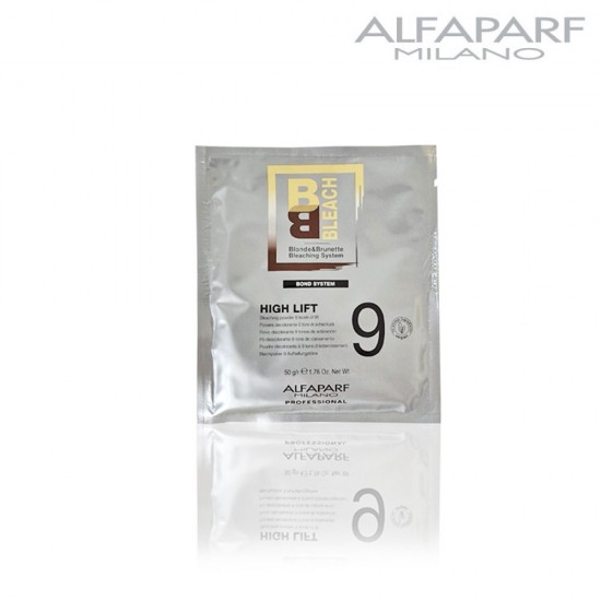 AlfaParf BB Bleach High Lift 9 white powder for hair bleaching up to 9 levels 50gr