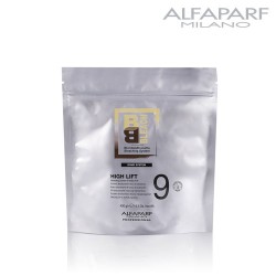 AlfaParf BB Bleach High Lift 9 white powder for hair bleaching up to 9 levels 400gr